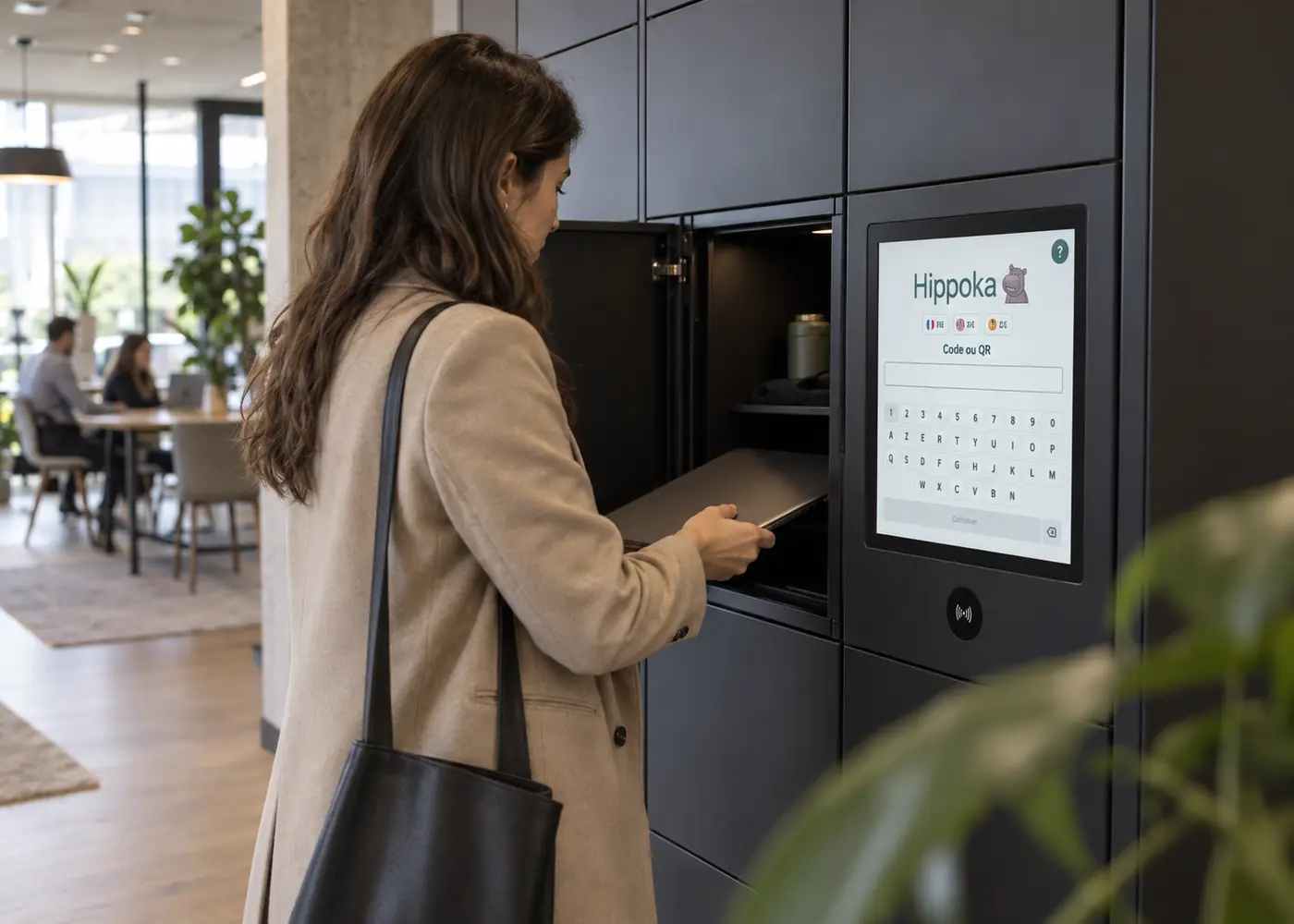 Projet d'armoire de casiers connectés HIPPOKA